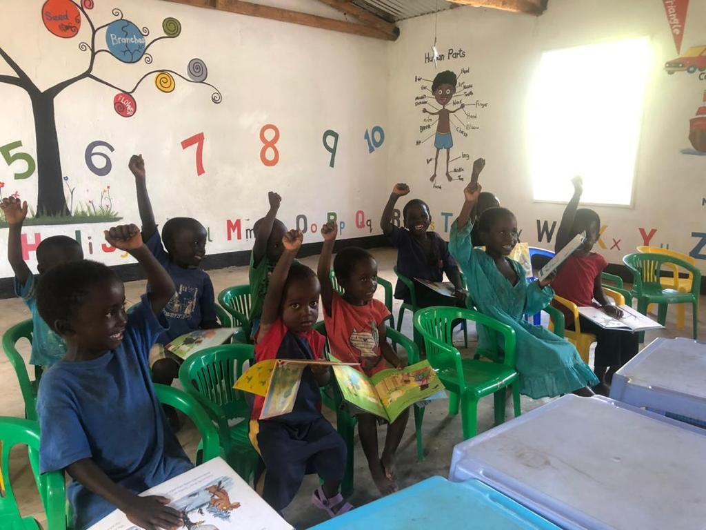 Children in classroom